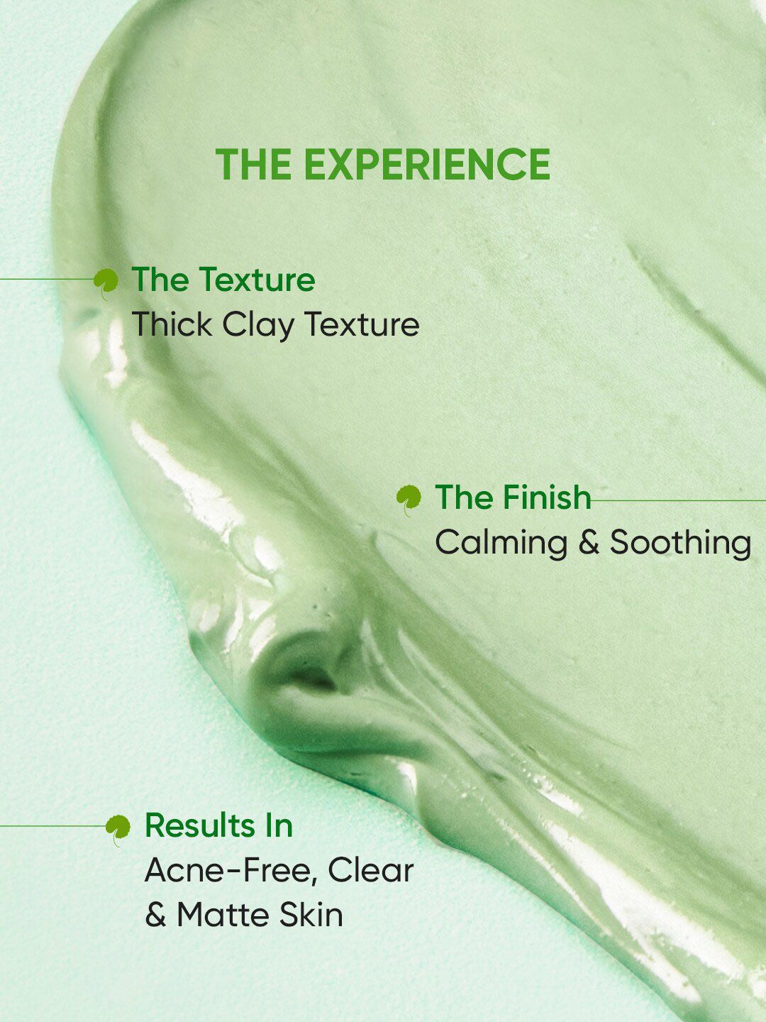 DOT & KEY Anti-Acne Salicylic Green Clay Face Mask to Reduces Dark Spots & Balance Oil