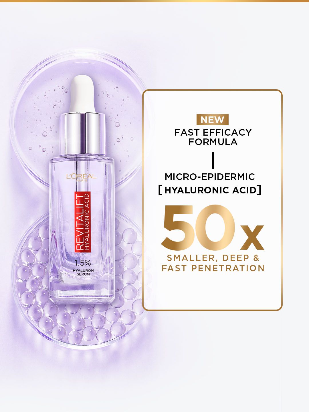 LOreal Paris Revitalift Hyaluronic Acid Serum for Hydrating & Plumping Skin
