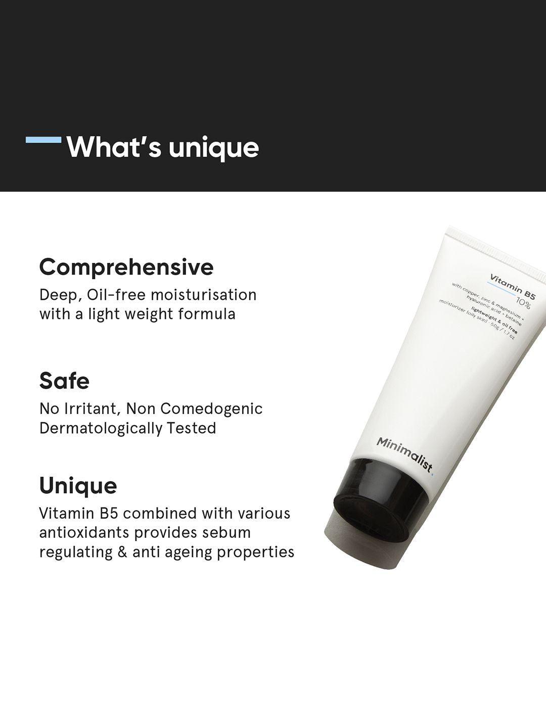 Minimalist Vitamin B5 Lightweight & Oil Free Moisturizer