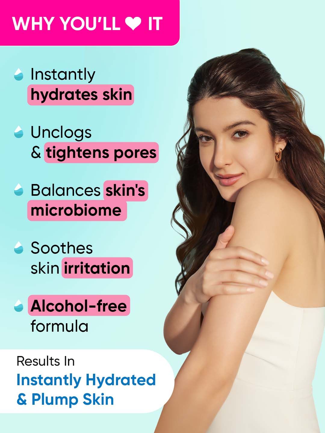 DOT & KEY Rice Water Hydrating Toner with Hyaluronic for Oily & Sensitive Skin
