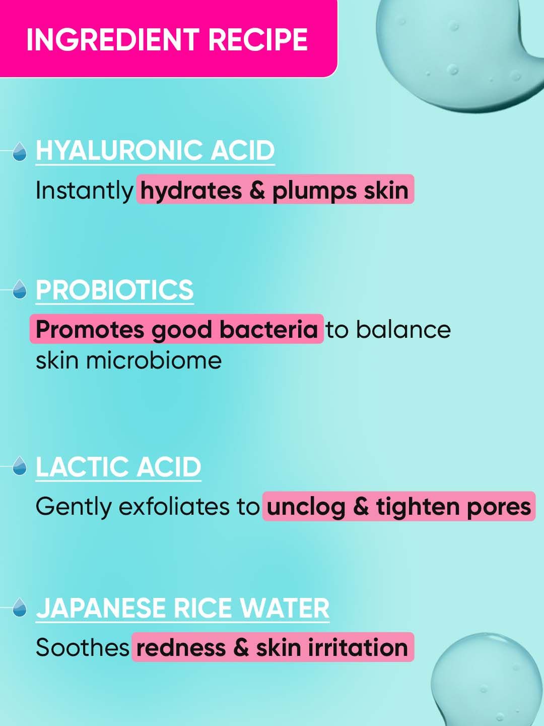 DOT & KEY Rice Water Hydrating Toner with Hyaluronic for Oily & Sensitive Skin
