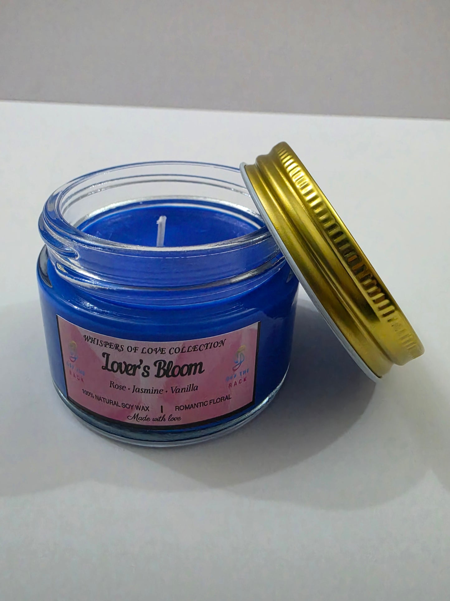 Lover's Bloom Small Flat Jar Candle