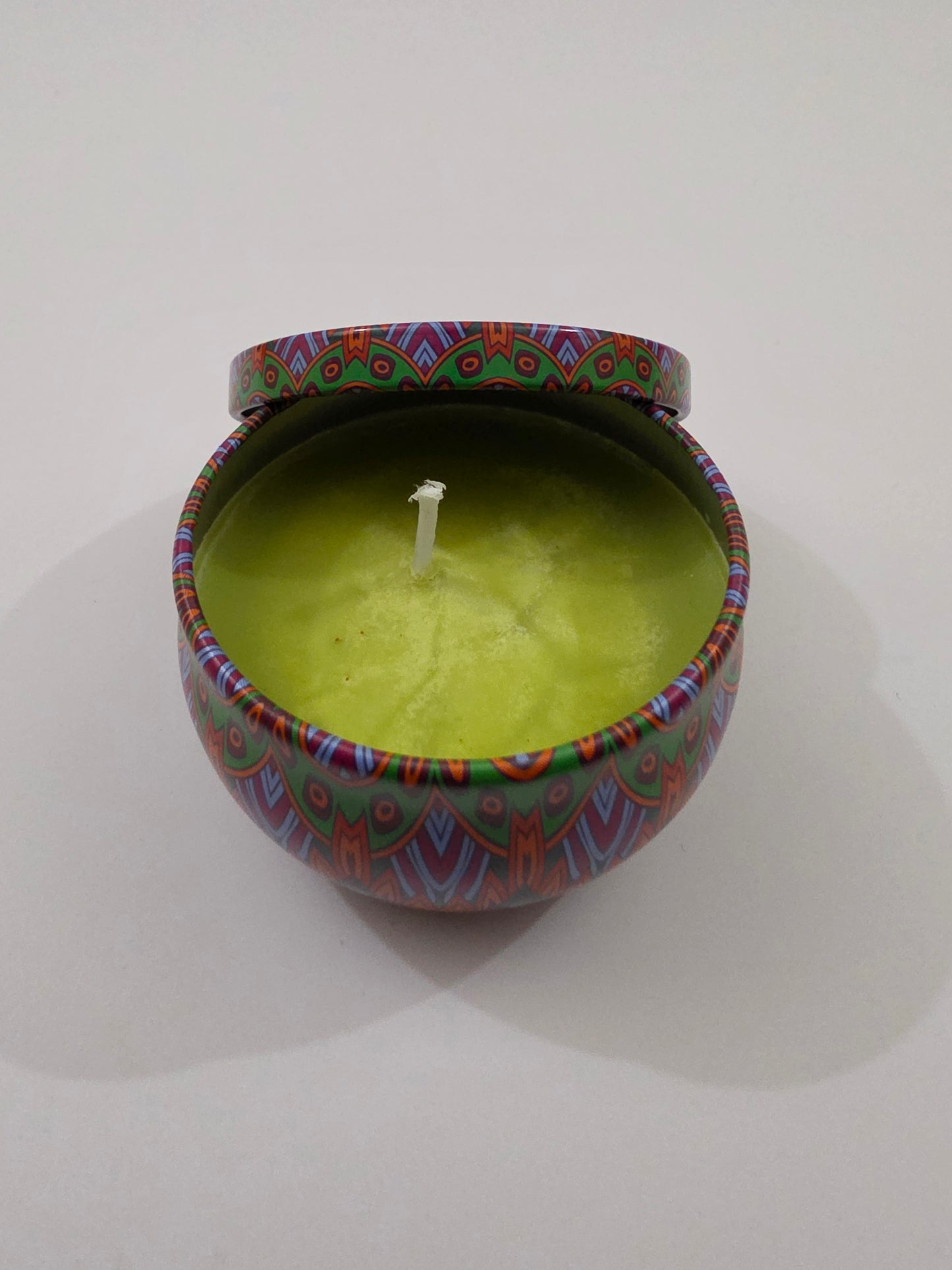Ocean Botanica Mandala Tin Candle