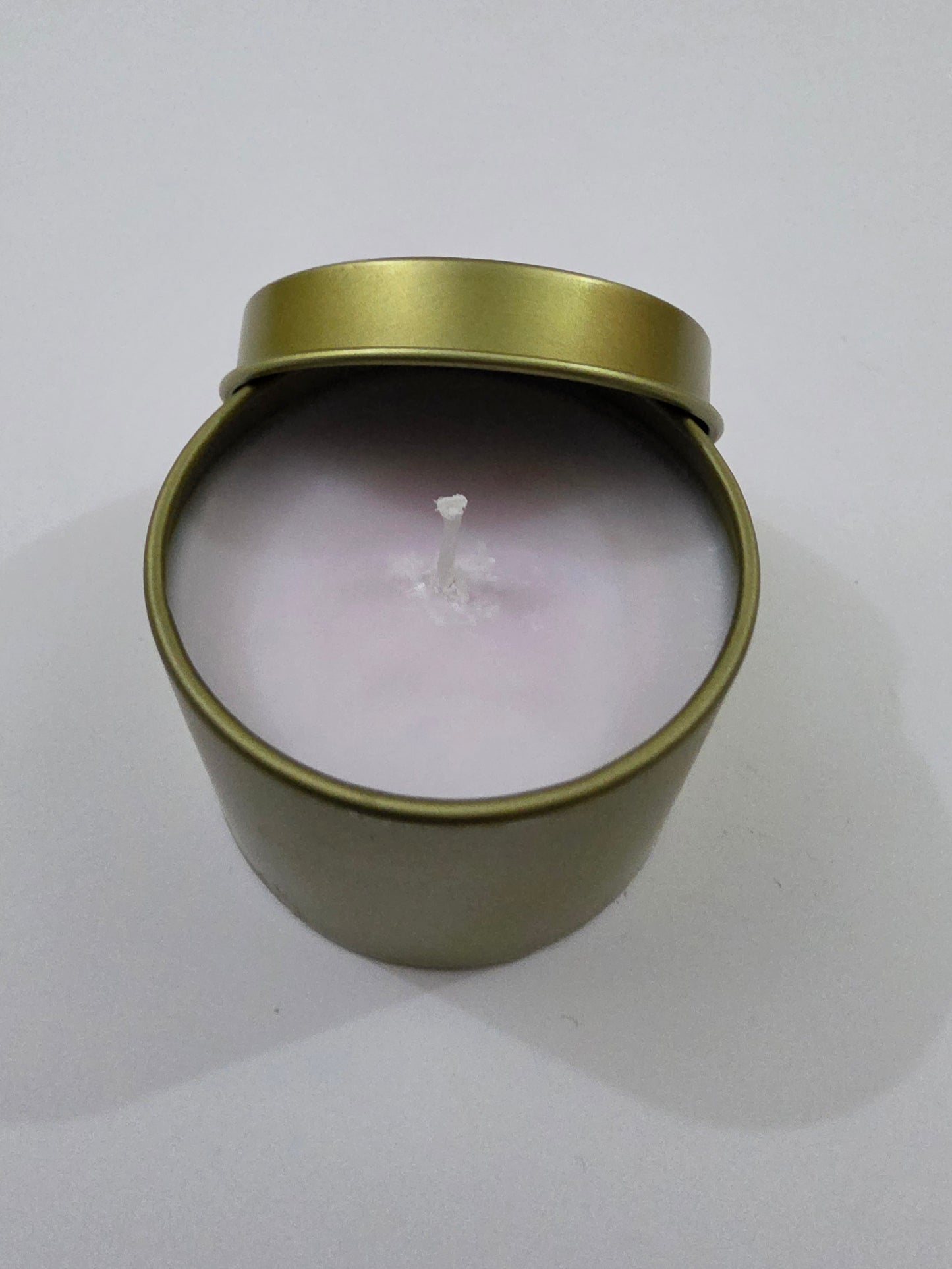 Playful Hearts Aluminium Tin Candle