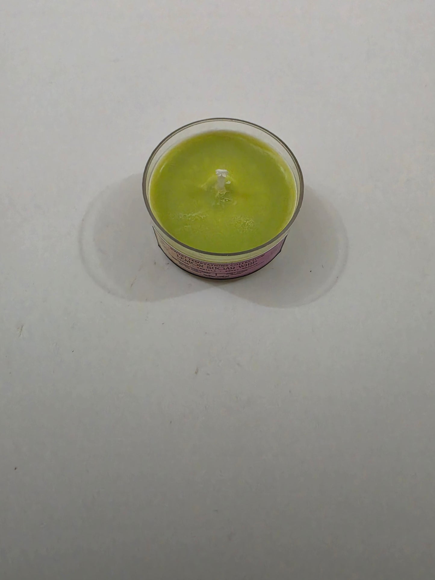 Lemon Sugar Whip Tealight Candle