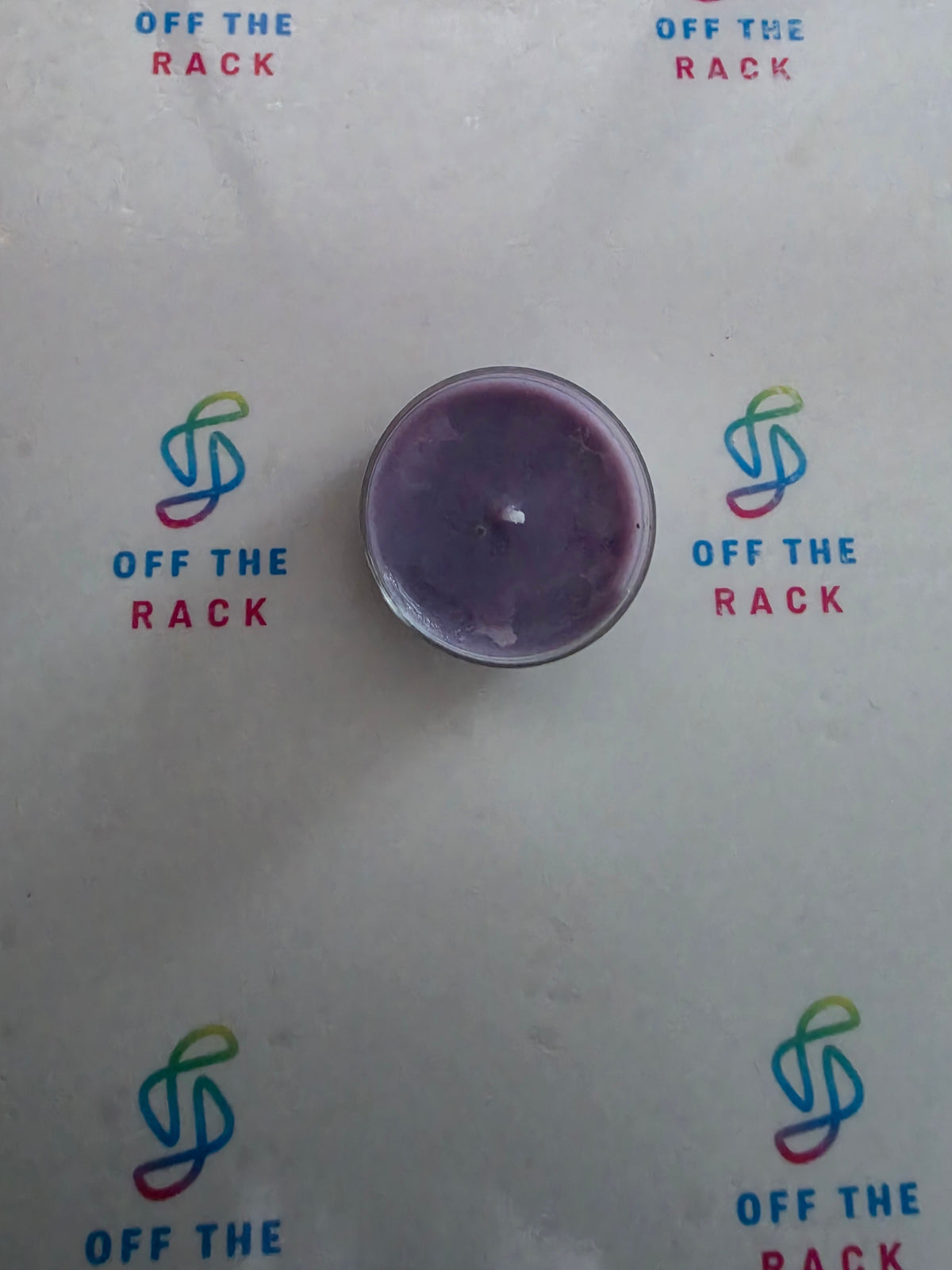 Blue Lavender Mist Tealight Candle