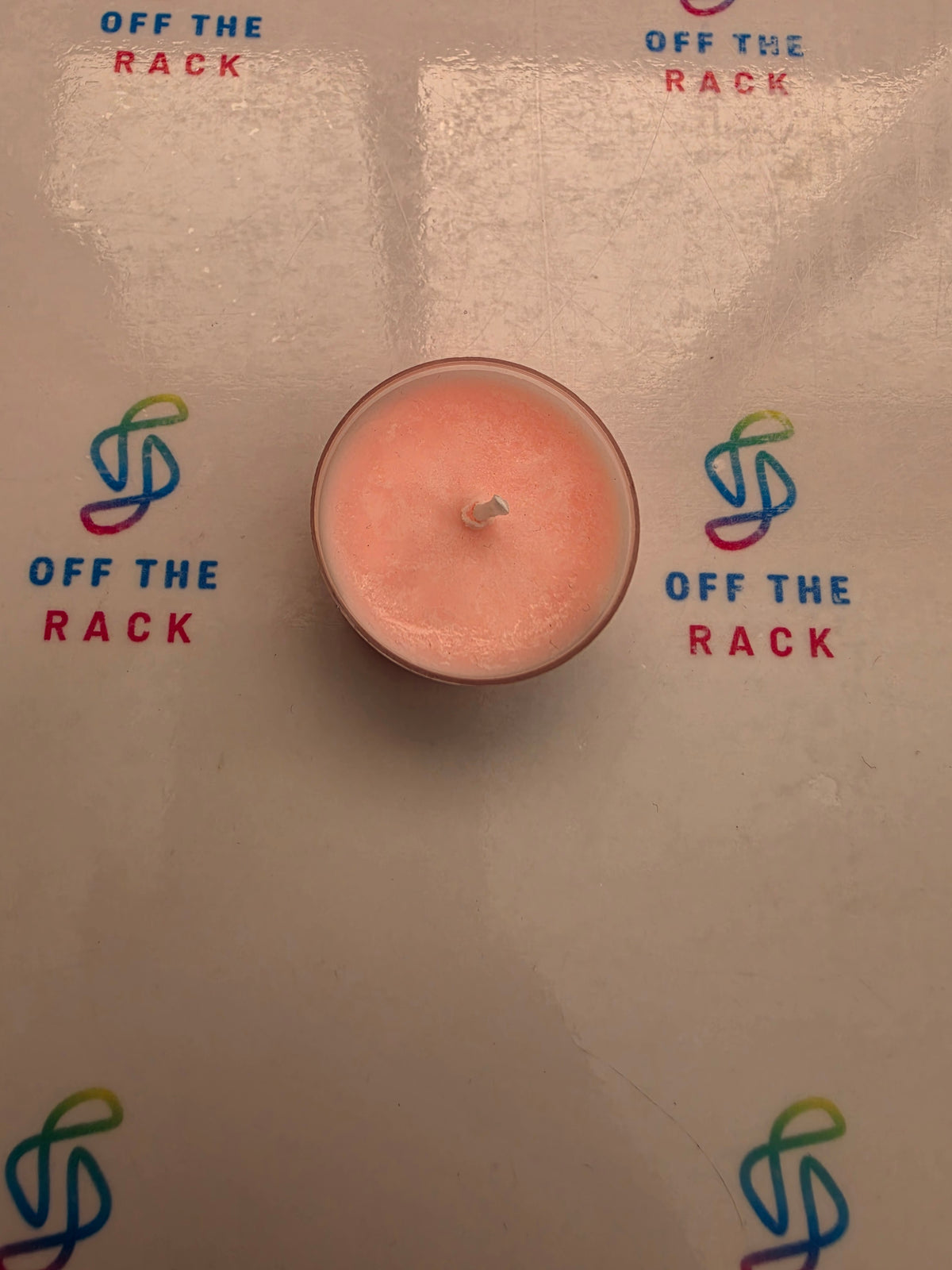 Strawberry Summer Night Tealight Candle