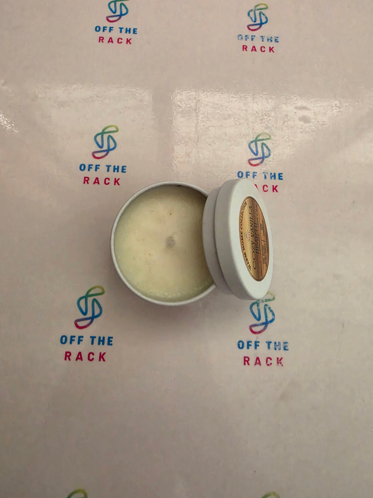 Cozy Vanilla Hearth Mini Jar Candle