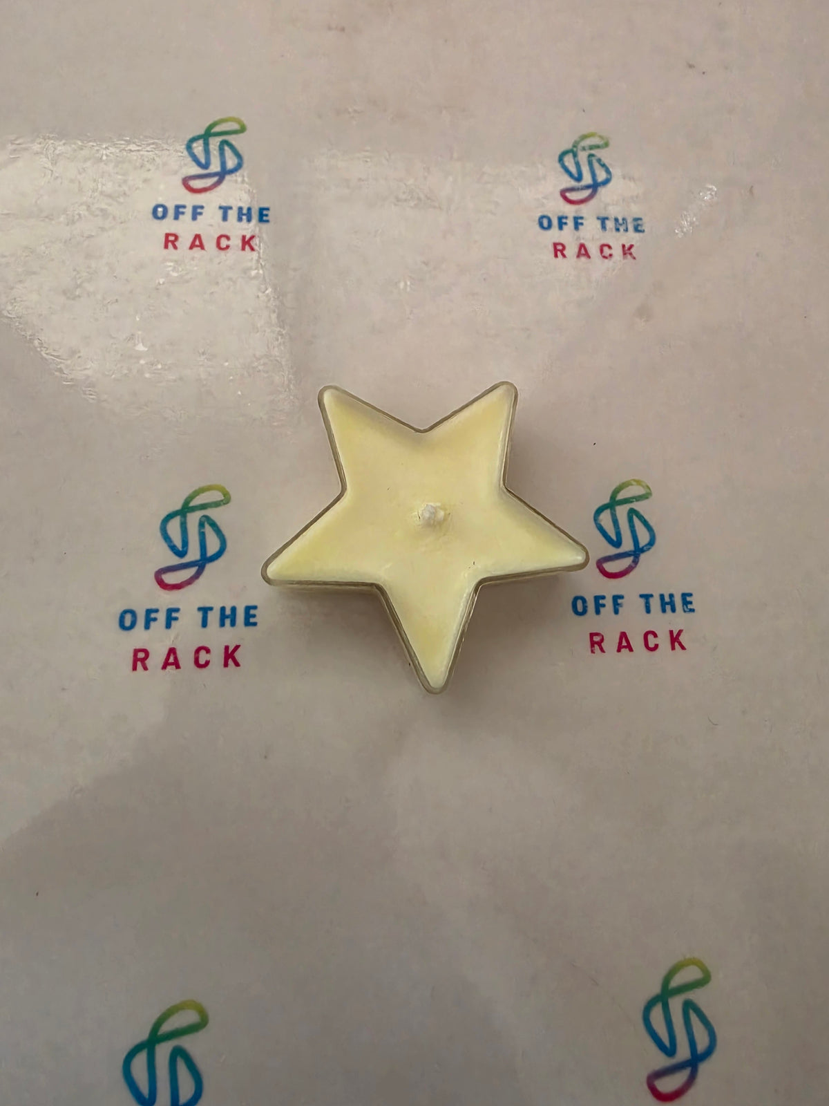 Sandalwood Aarti Big Star Tealight Candle