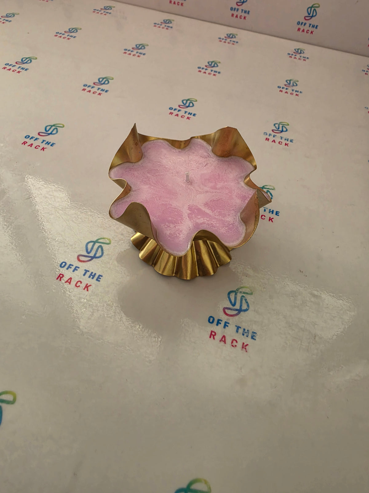 Gulab Diya Votive Urli Candle