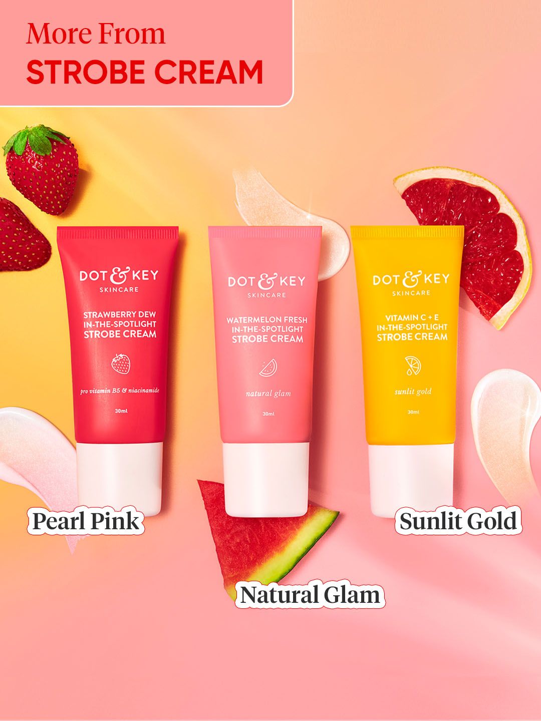 DOT & KEY Skincare Strawberry Dew In The Spotlight Strobe Cream
