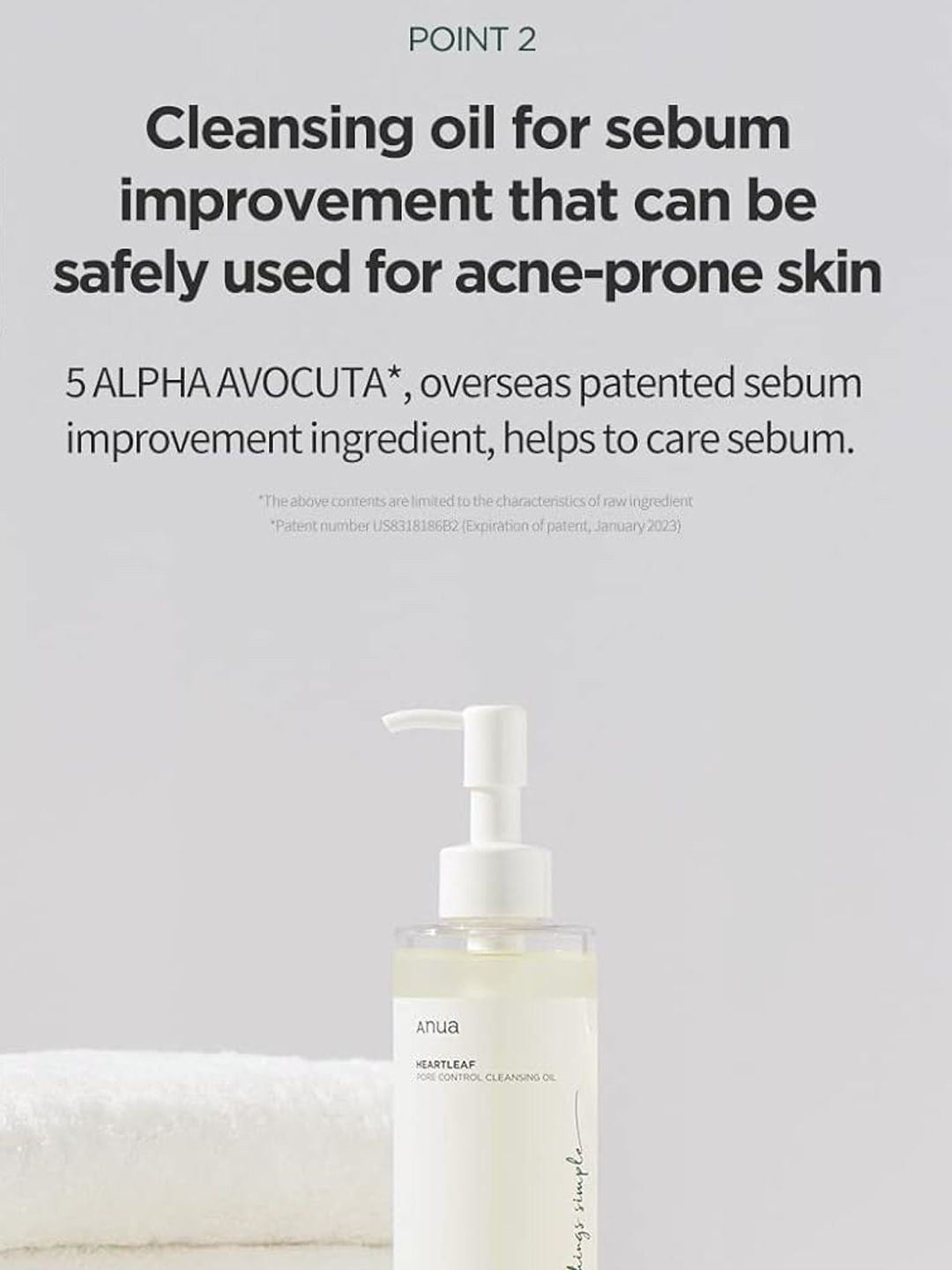 Anua Heartleaf Pore Control Cleansing Oil