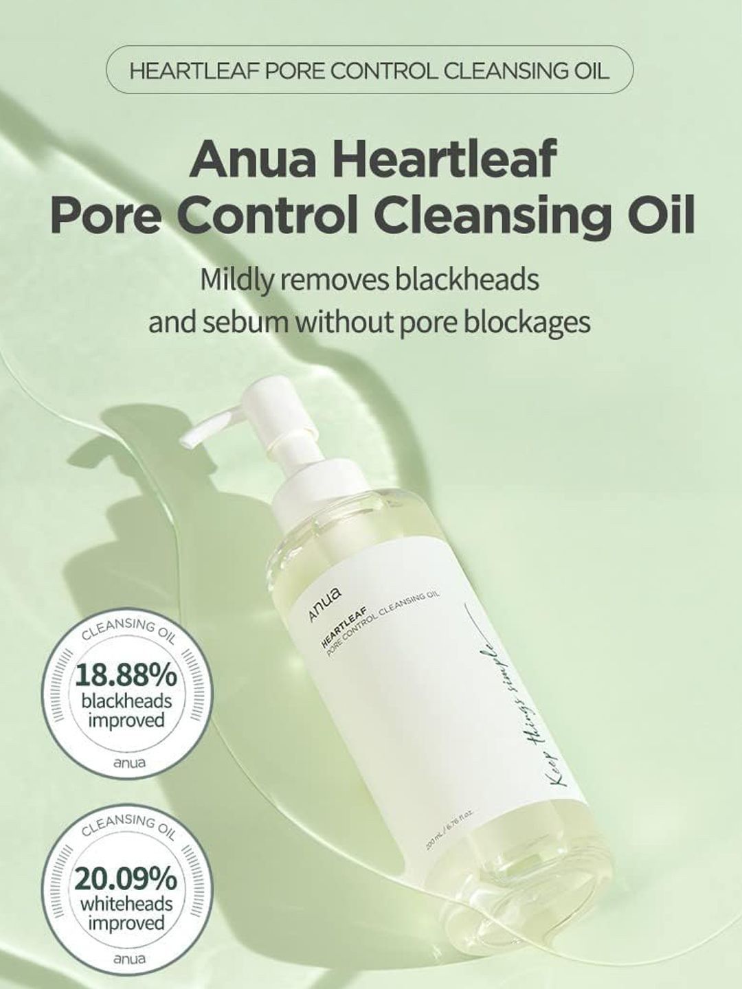 Anua Heartleaf Pore Control Cleansing Oil