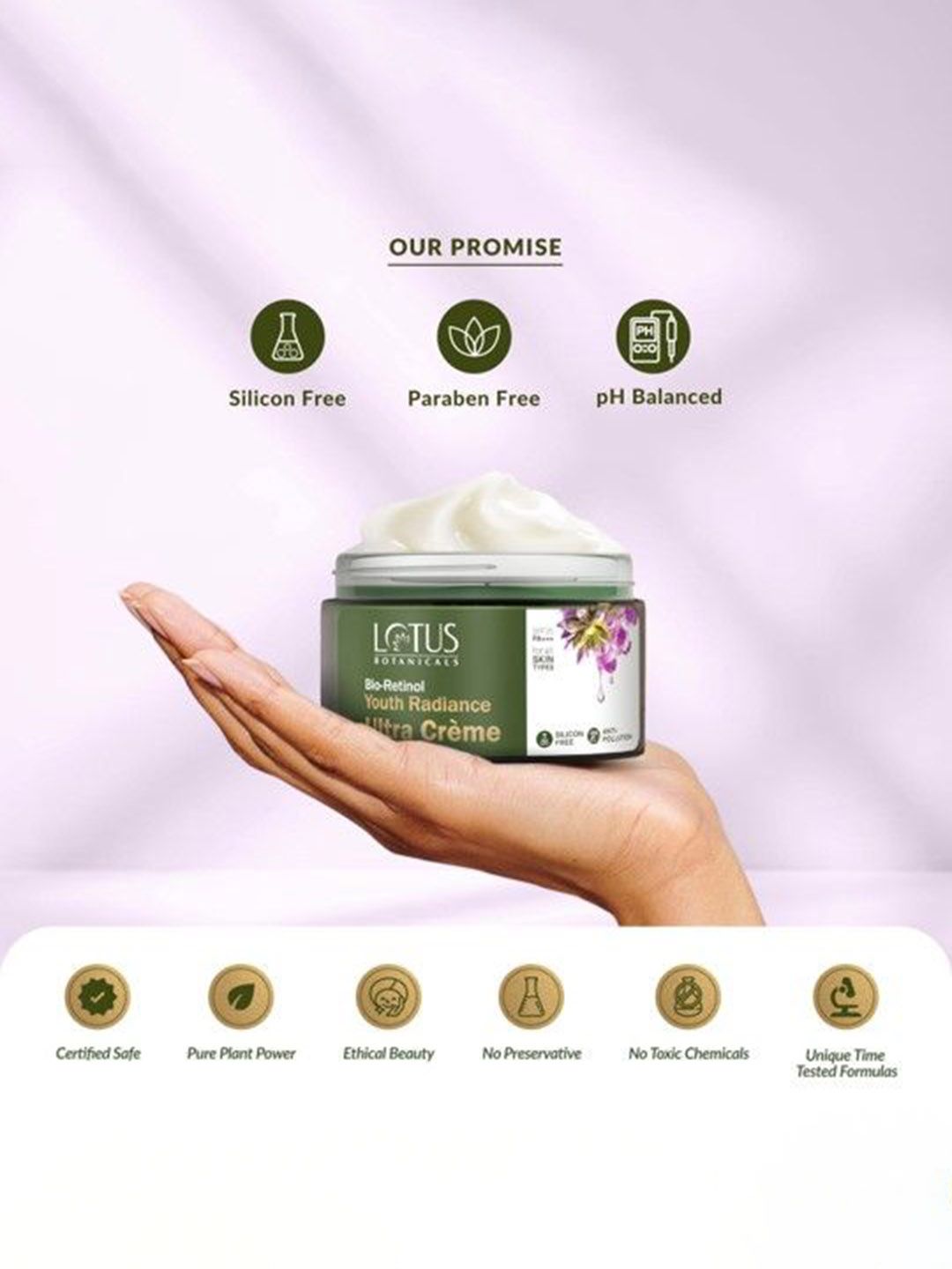 Lotus Botanicals Bio Retinol Youth Radiance Ultra Cream With SPF 25