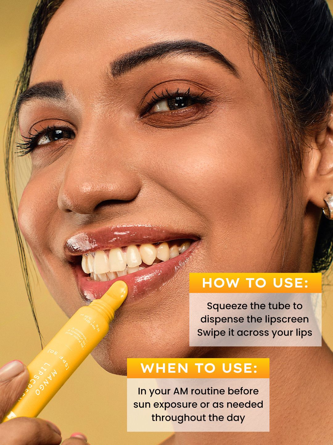 Hyphen Mango Lip Balm With SPF 50 PA ++++