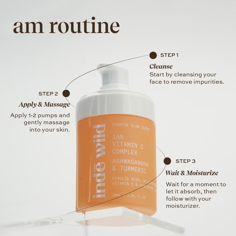 Indē Wild Sunrise Glow 15% Vitamin C Serum
