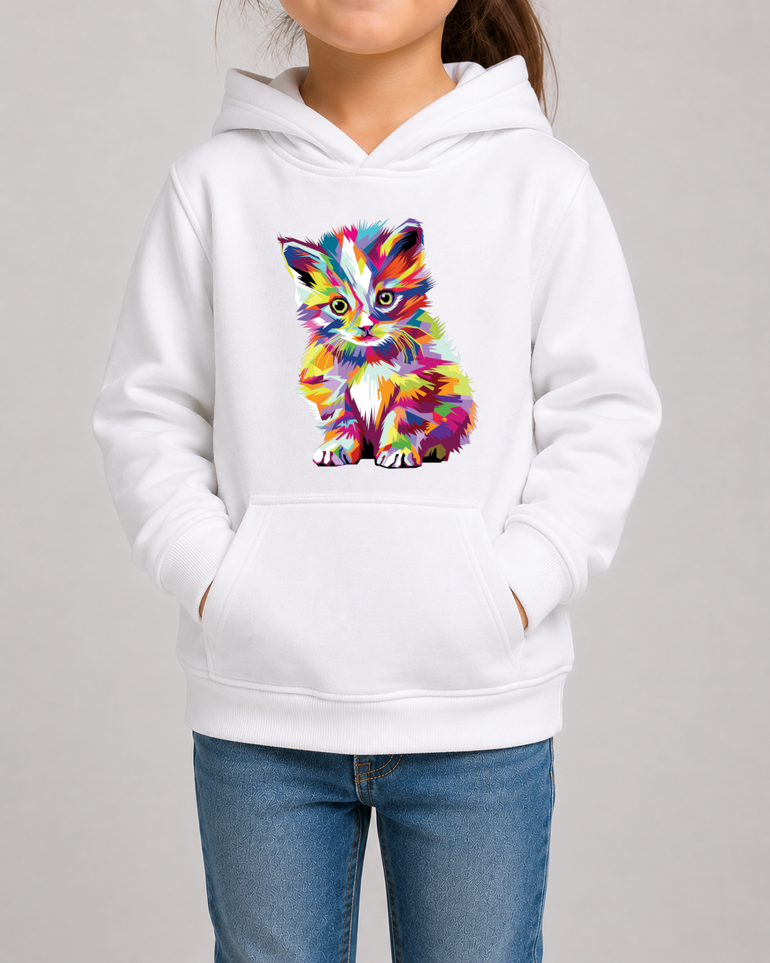 Colourful Kitten 2 Hoodie