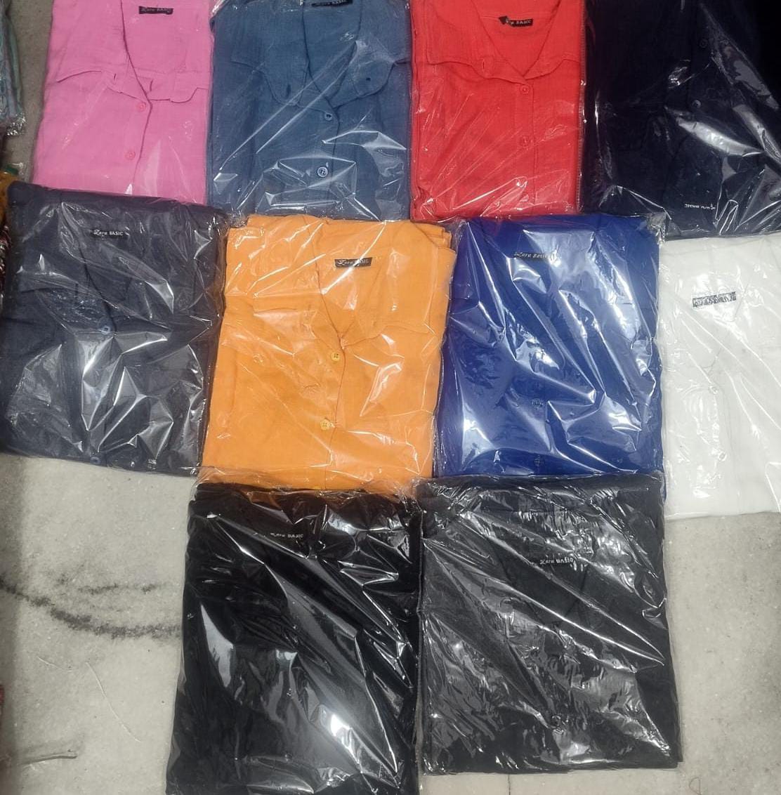 UP N DOWN MULMUL PAJAMA SET