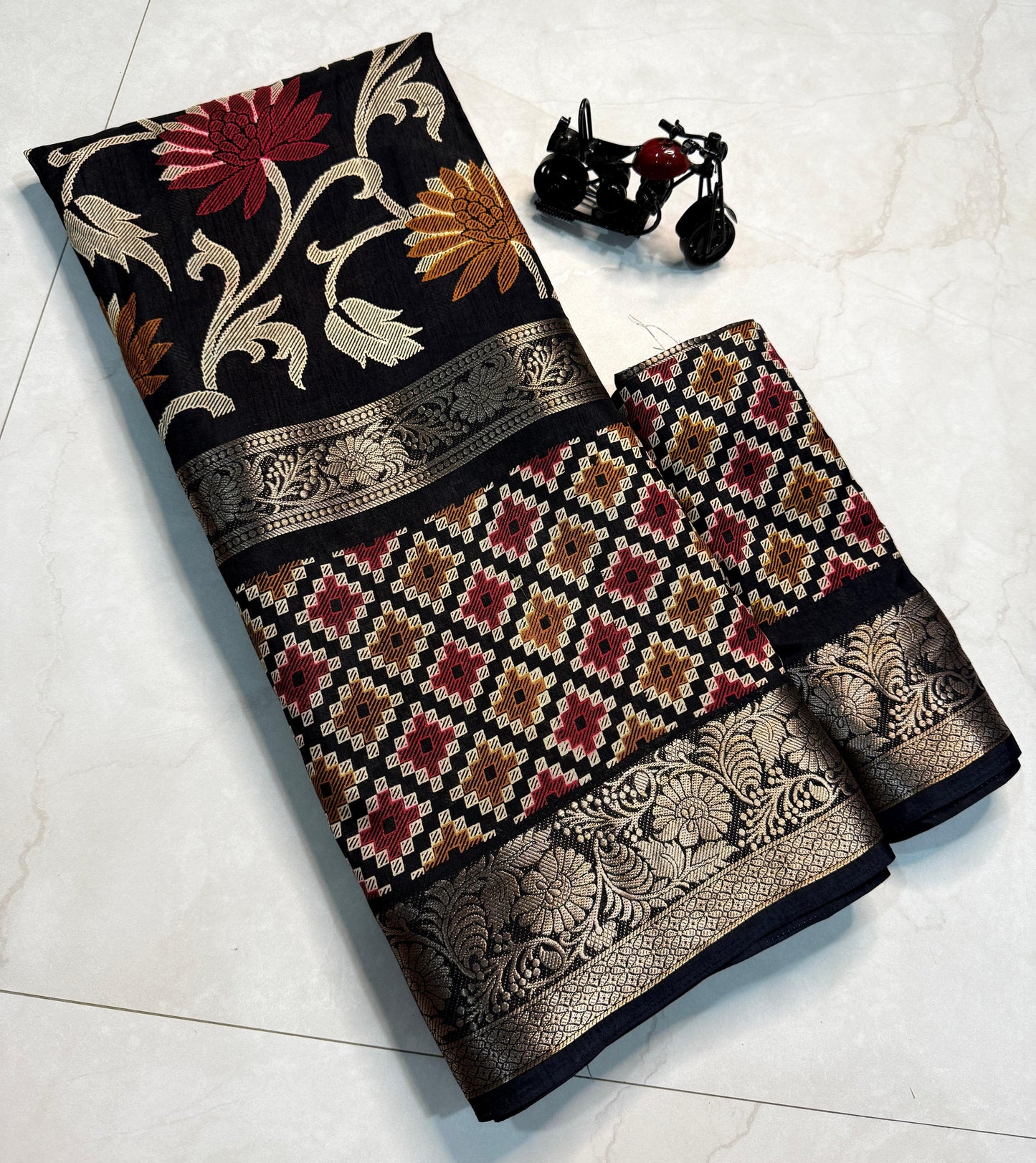 Pure Dola Silk Saree