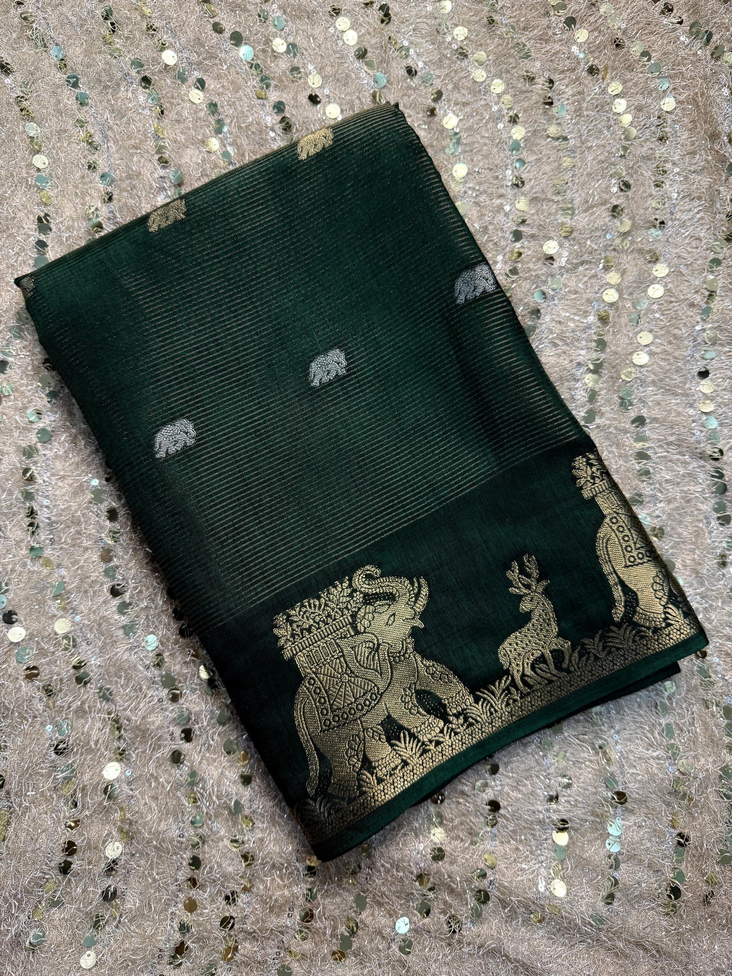 Pure Handloom Crepe Silk Saree