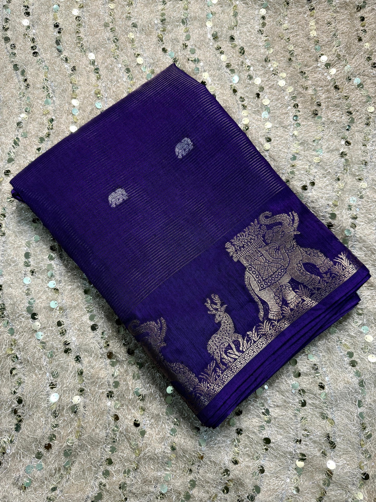 Pure Handloom Crepe Silk Saree