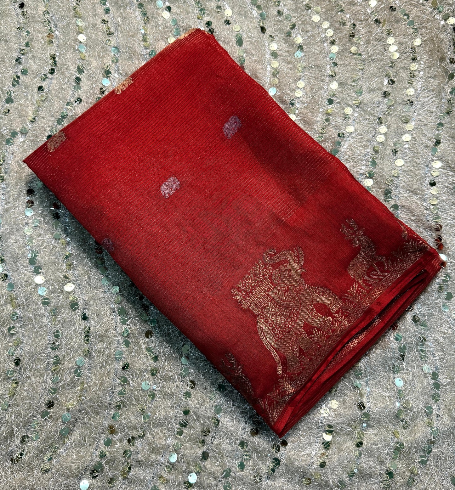 Pure Handloom Crepe Silk Saree