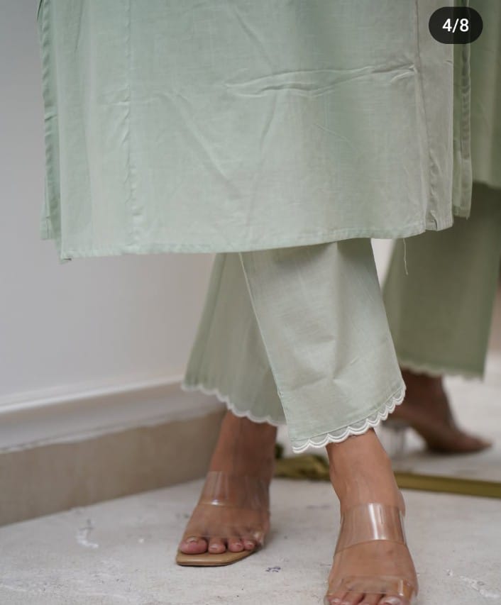 Cotton Pant Set