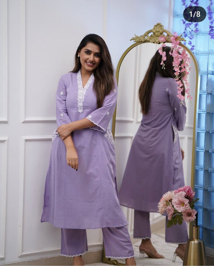Cotton Pant Set