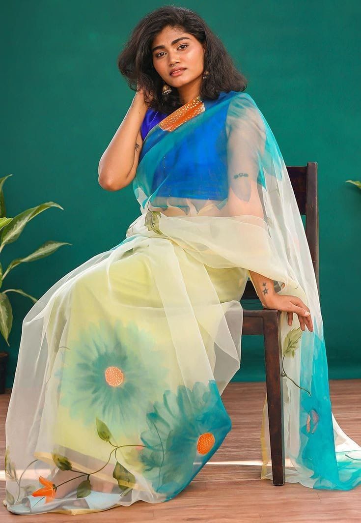 Organza Silk Saree