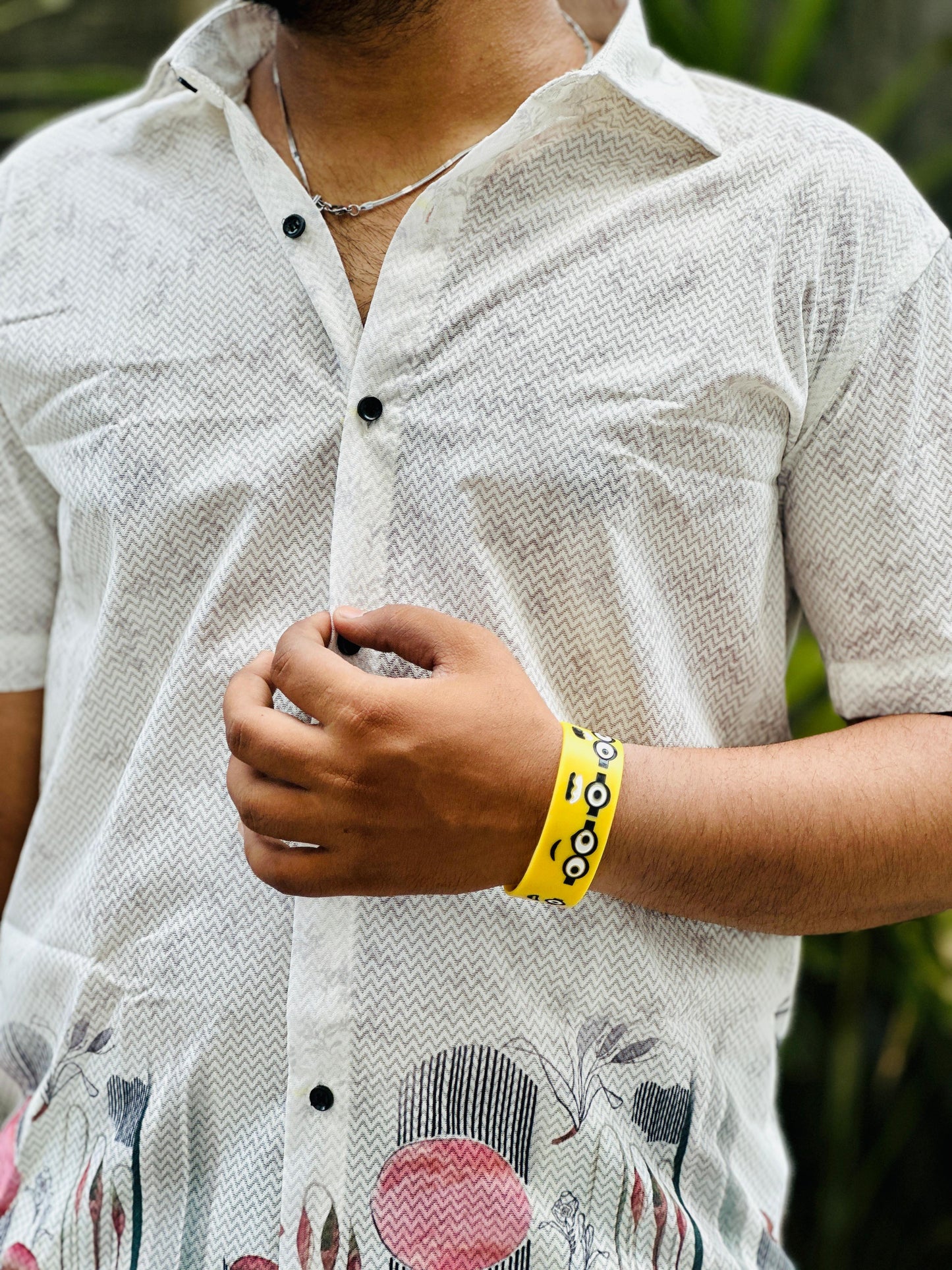 MEN'S EXCLUSIVE IMPORTED FABRIC HALF SLEEVE SHIRT