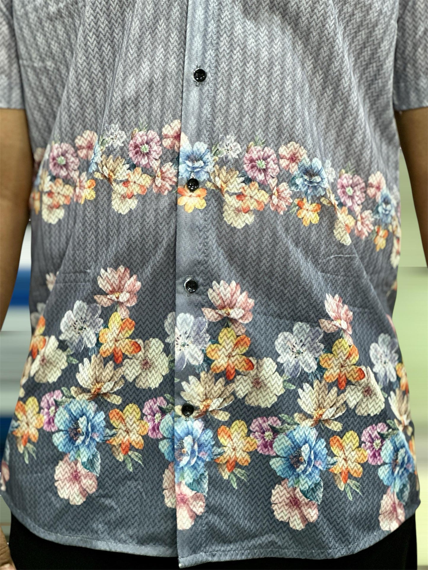 MEN'S EXCLUSIVE IMPORTED FABRIC HALF SLEEVE SHIRT