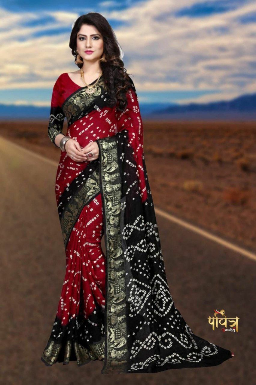 Bandhani Saree