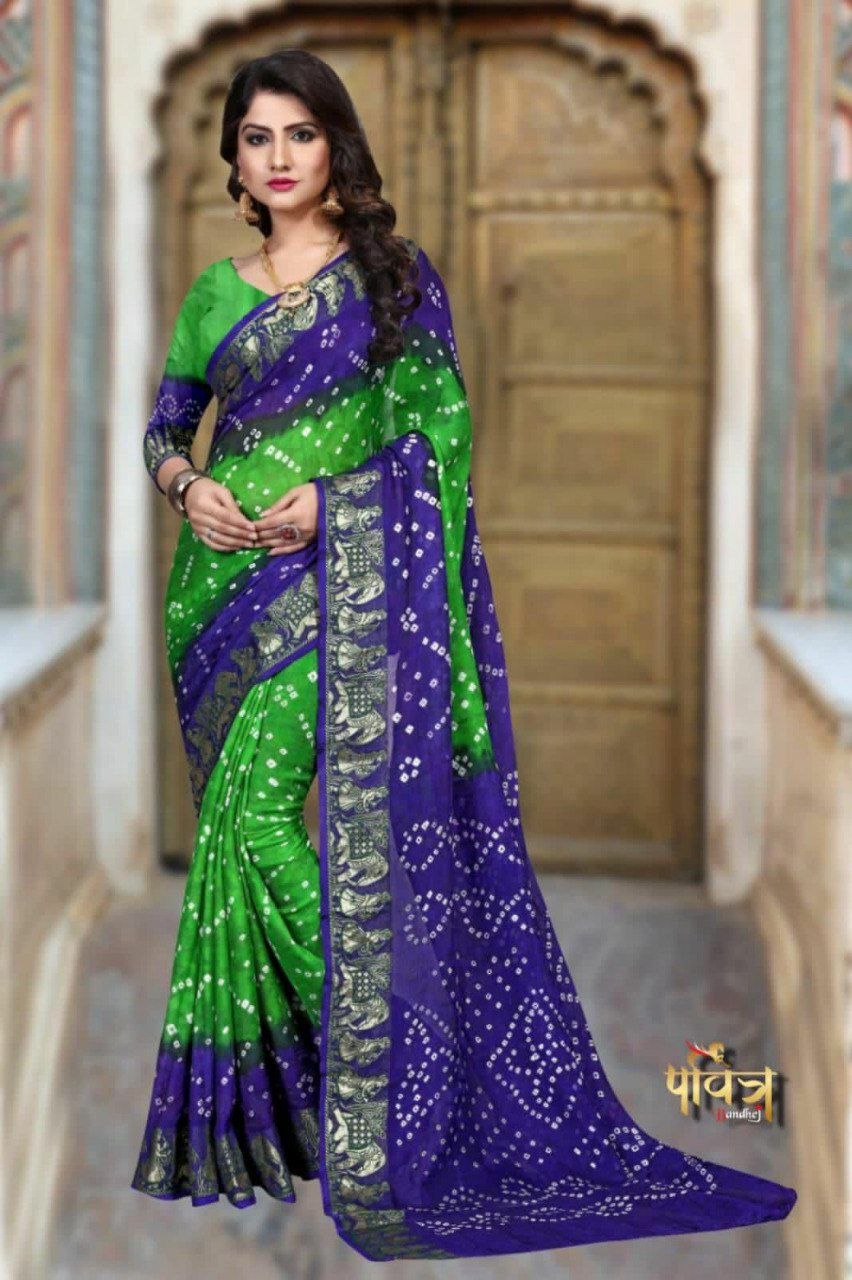 Bandhani Saree