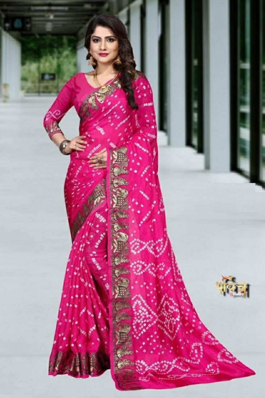 Bandhani Saree