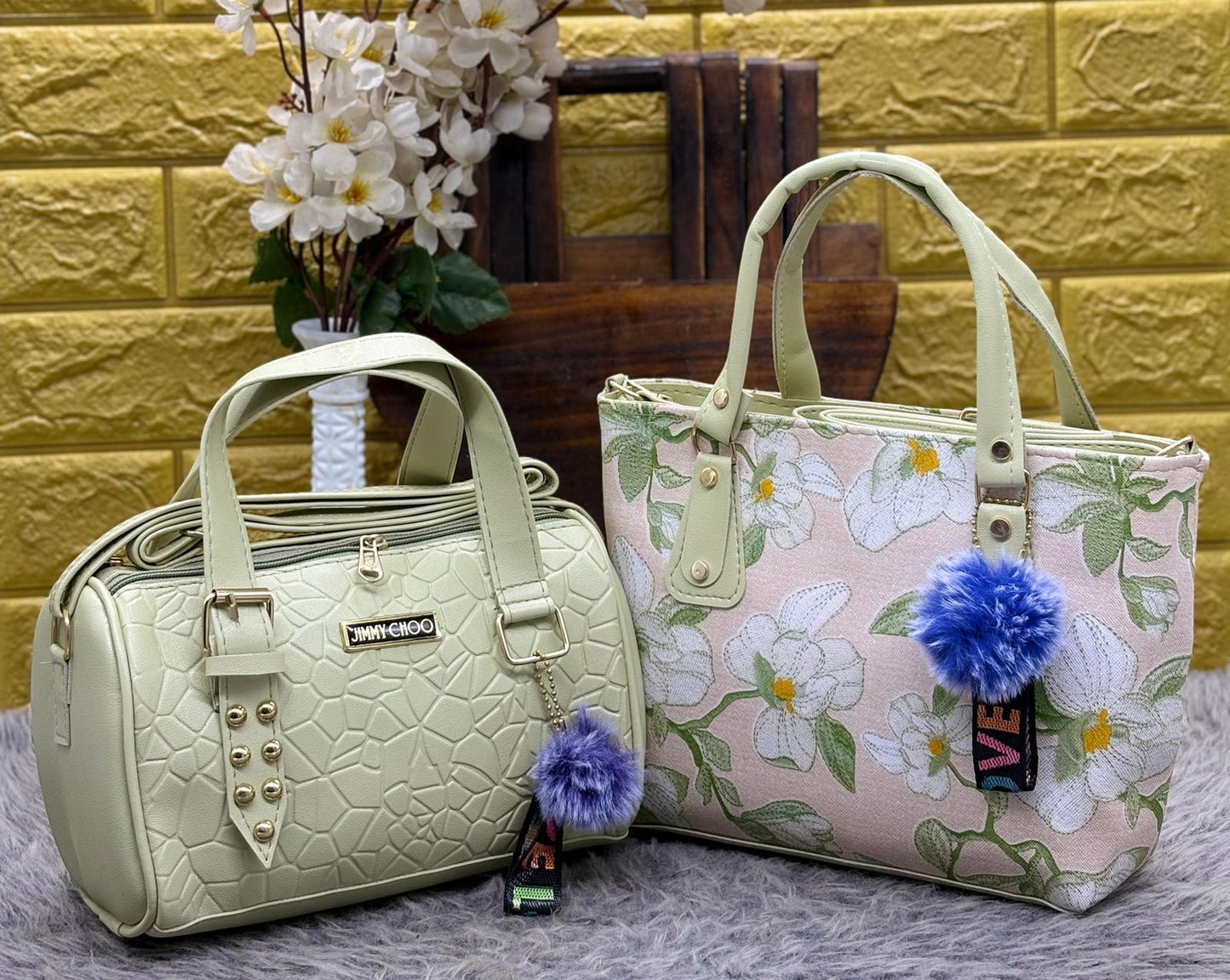 JIMMYCHOO & FLOWER SLING COMBO