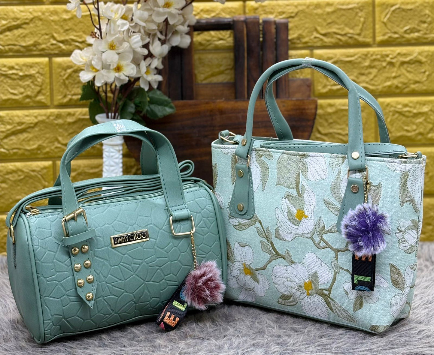 JIMMYCHOO & FLOWER SLING COMBO