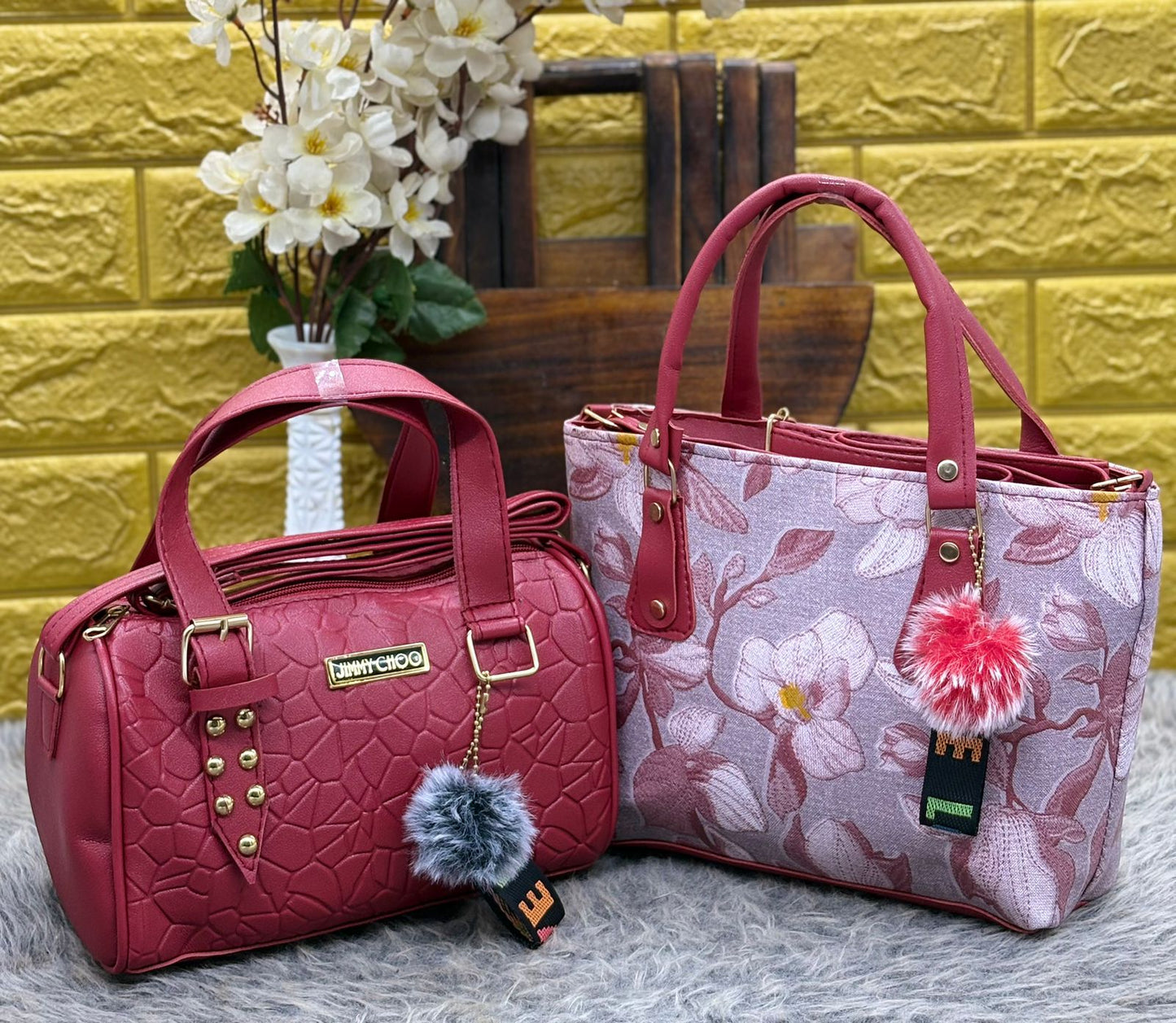 JIMMYCHOO & FLOWER SLING COMBO
