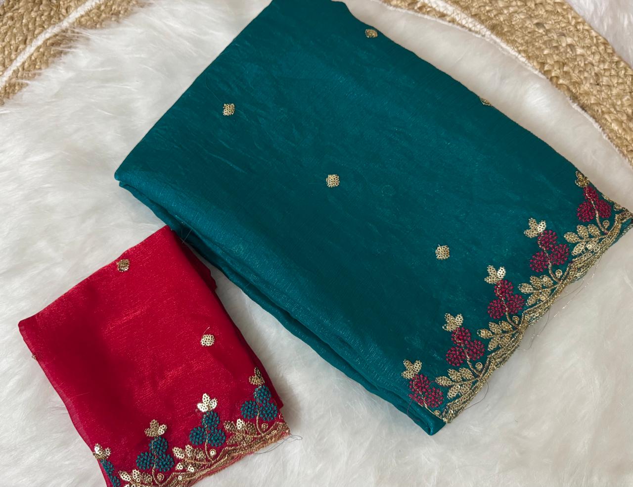 SATIN SAREE
