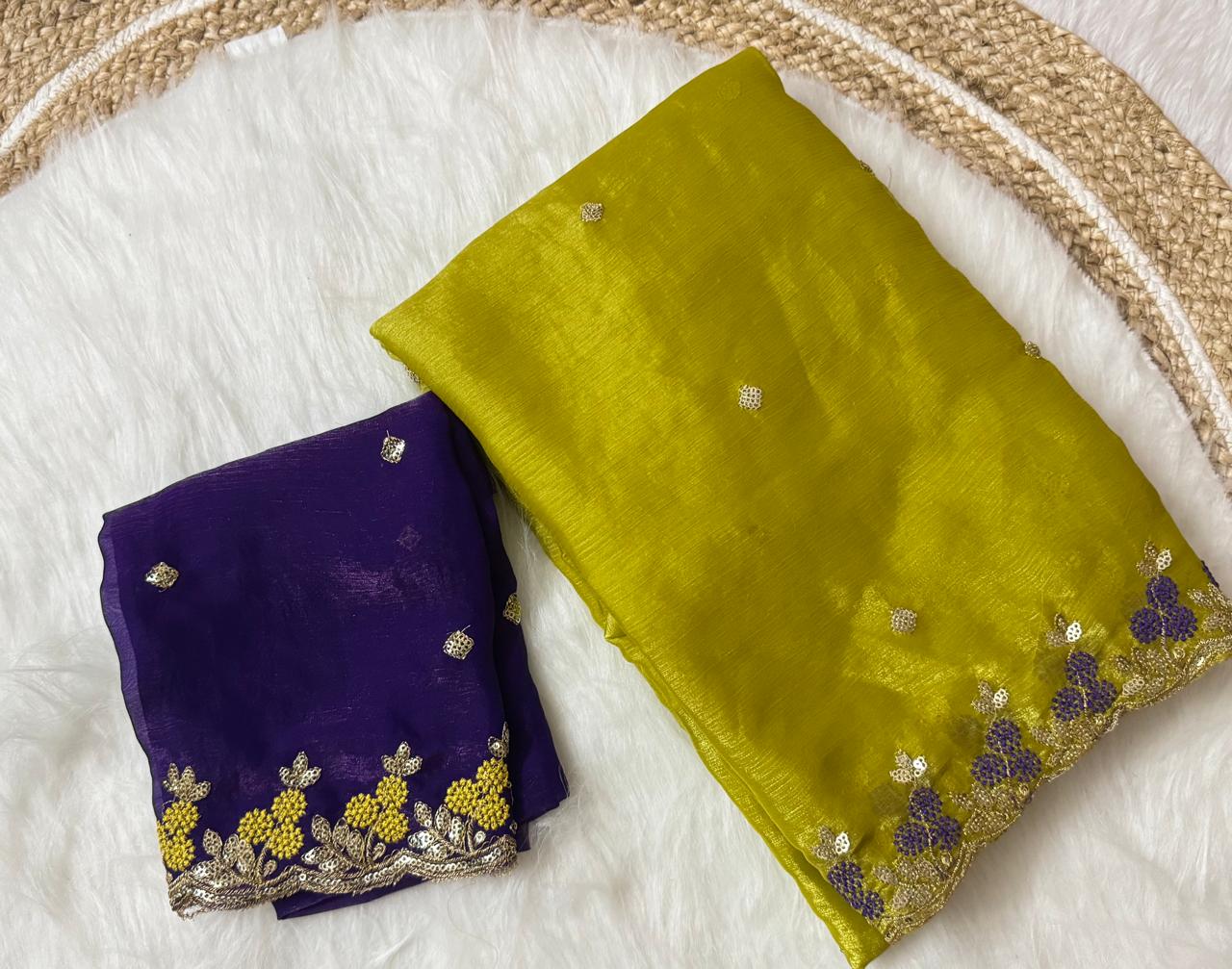 SATIN SAREE