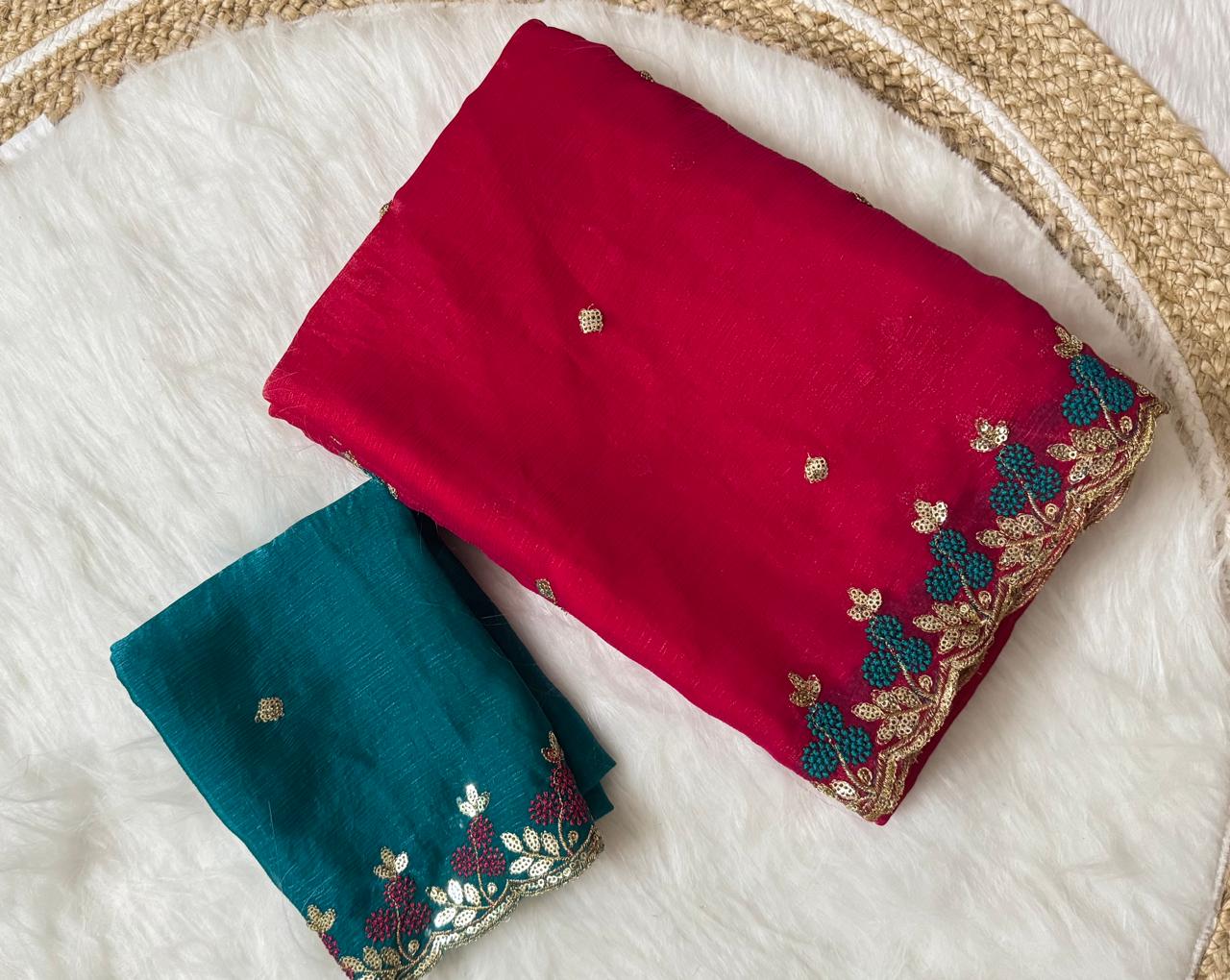 SATIN SAREE