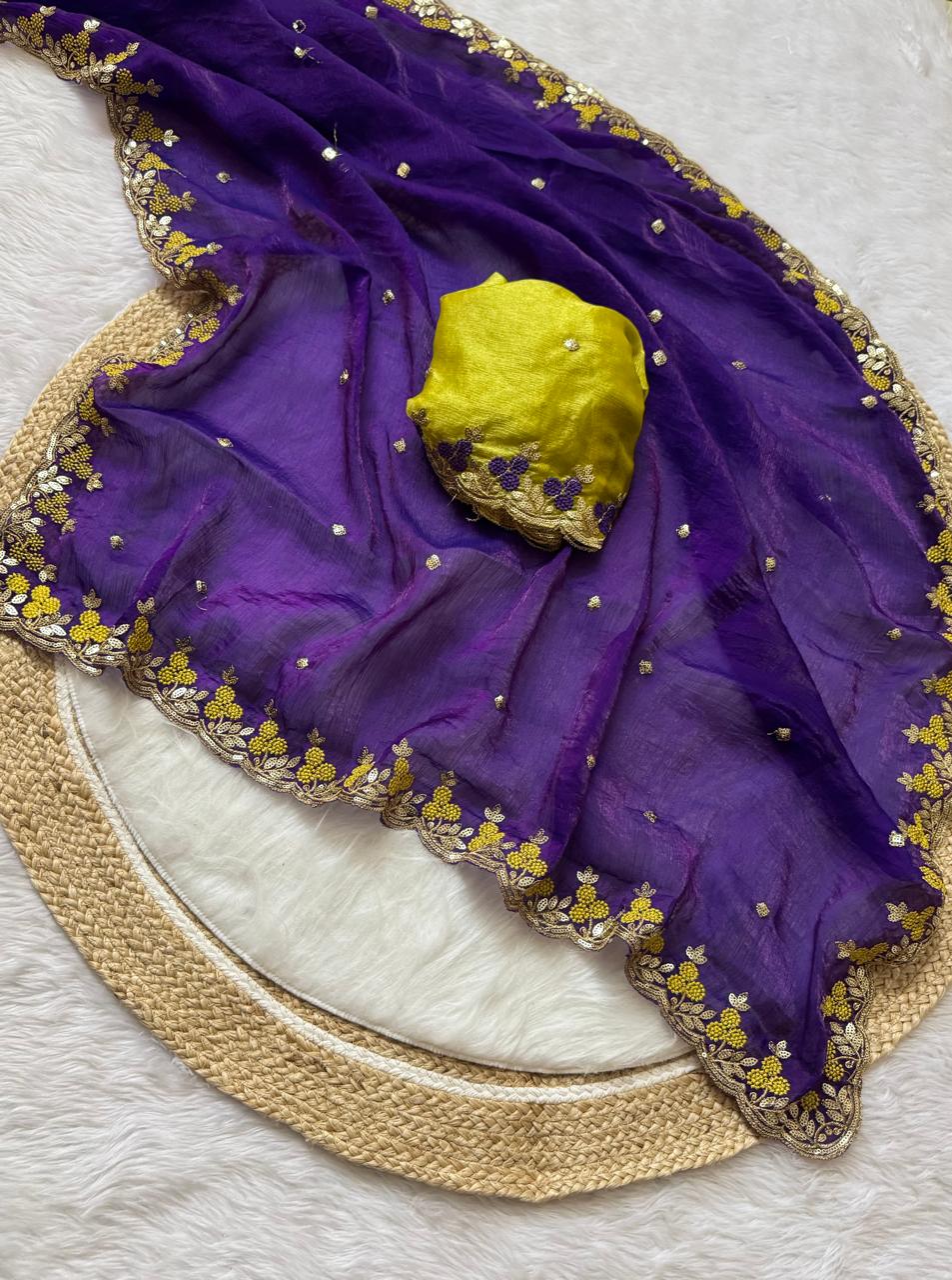 SATIN SAREE