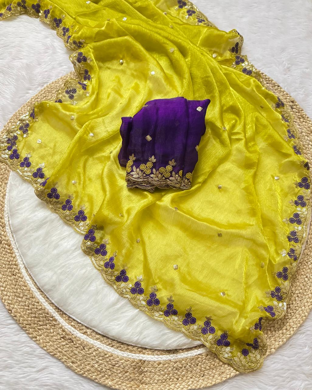 SATIN SAREE