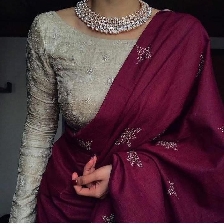 Chanderi Cotton Saree