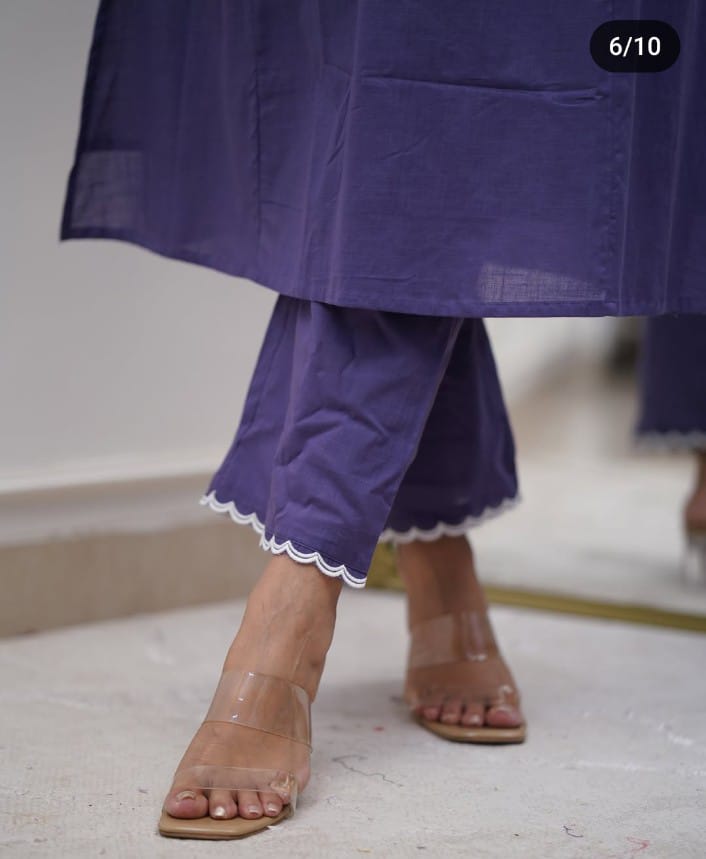 Cotton Pant Set