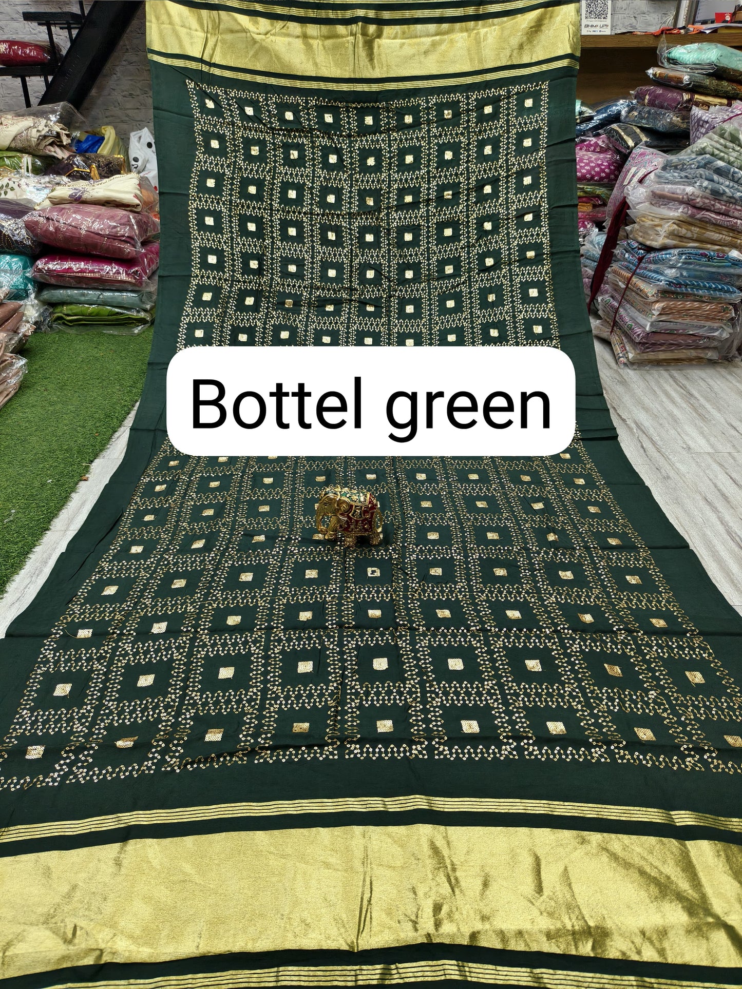 Semi Gajji Silk Dupatta