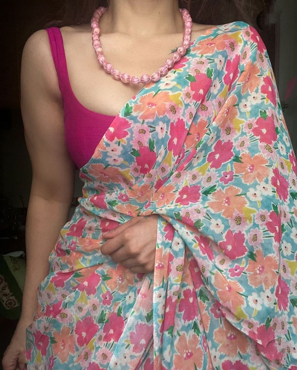 Soft Georgette Saree