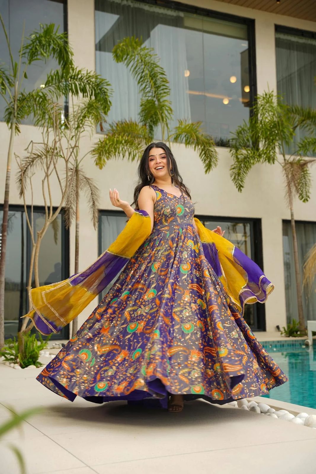 Anarkali Gown