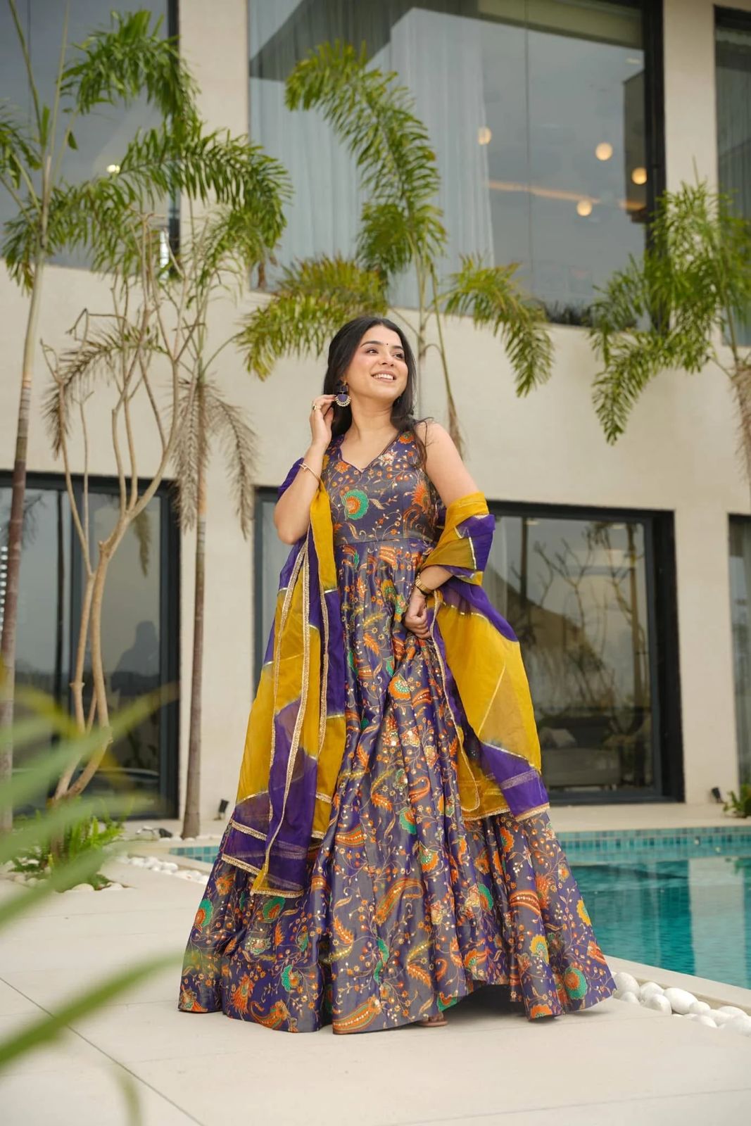 Anarkali Gown
