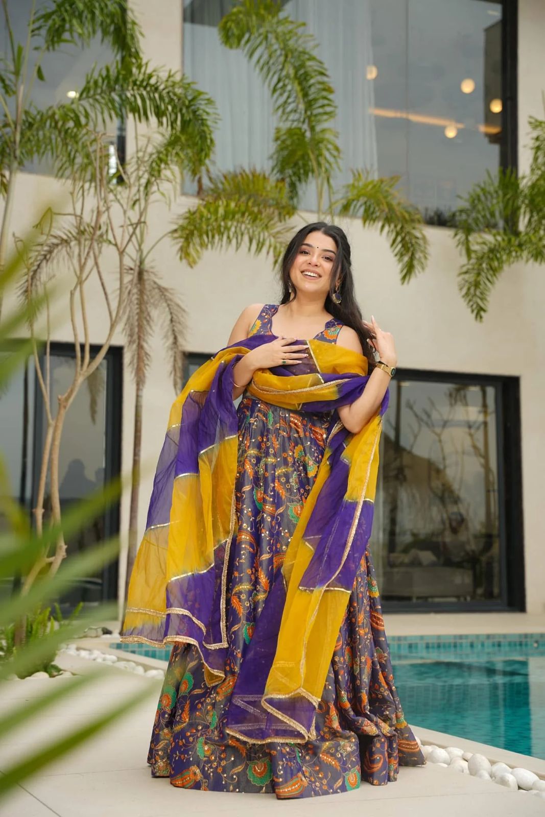 Anarkali Gown