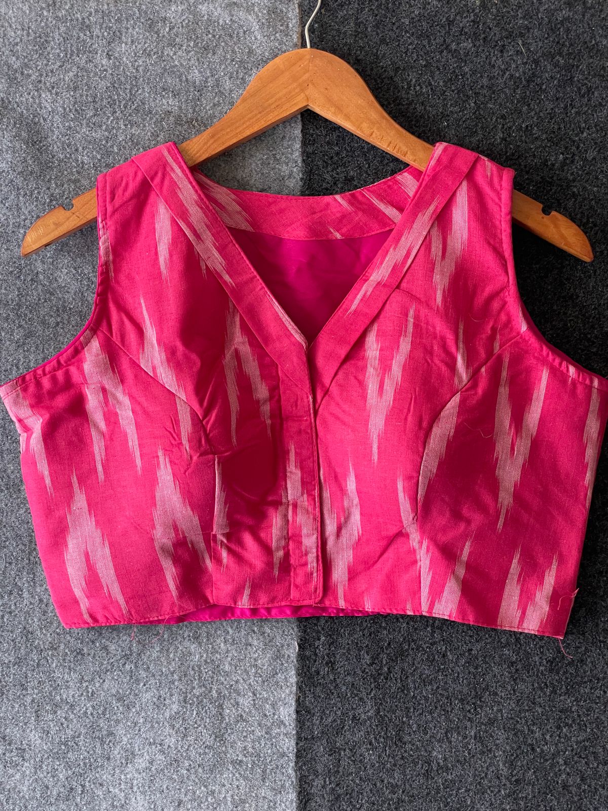 IKKAT HANDLOOM COTTON BLOUSE